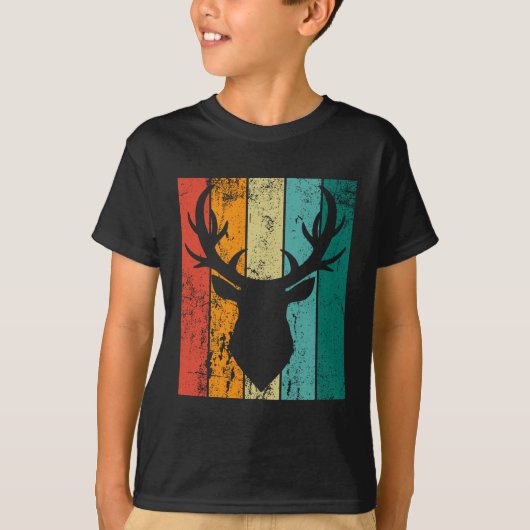 retro hert t-shirt (Voorkant)