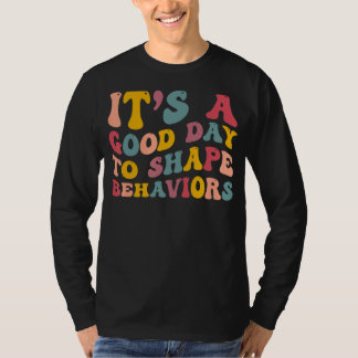Retro Het is een mooie dag voor vormgedrag T-shirt