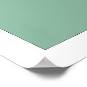 Retro Het is leuk om de onmogelijke afdruk te doen Poster (Hoek)