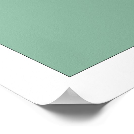 Retro Het is leuk om de onmogelijke afdruk te doen Poster (Hoek)