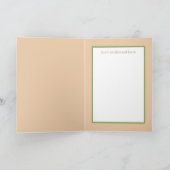 retro het klassieke kerstherdenkingsmeisje feestdagen kaart (Binnen)