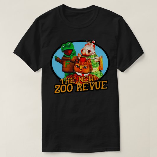 Retro het Nieuwe comin van het Herzien van de Zoo T-shirt (Design voorkant)