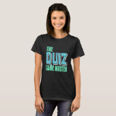 Retro Het Quiz Spel Master Geweldig Cadeau T-shirt (Voorkant volledig)