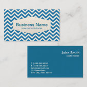 Retro het Testen van het Spel van de Zigzag Visitekaartje (Voorkant / Achterkant)