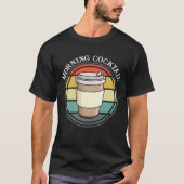 Retro Hete Drink om te gaan T-shirt (Voorkant)