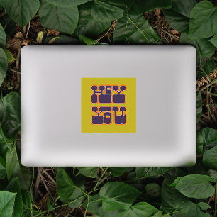 Retro Hey Sticker