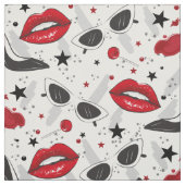 Retro High Mode Girl Stof (Swatch)