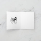 Retro High School Bedankkaart (Binnen)