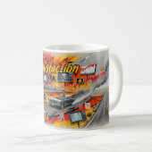 Retro Highway Rebellie Mok (Voorkant rechts)