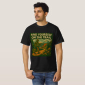 Retro Hiking & Natuur T-shirt (Voorkant volledig)