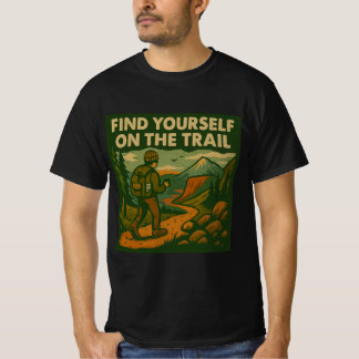 Retro Hiking & Natuur T-shirt