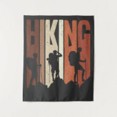 Retro  Hiking Shirt Hiking Thed Adventure Wandkleed (Voorkant)