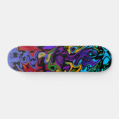 Retro Hip Abstract Persoonlijk Skateboard (Horizontaal)