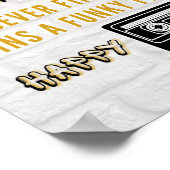 Retro Hip Hop Mixtape Hunt Urban Party Game Poster (Hoek)