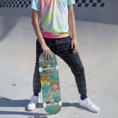Retro Hip-Hop Street Style Schaats Art Persoonlijk Skateboard