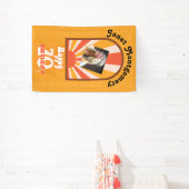 Retro Hippie 60's Custom Foto 70e Verjaardag Spandoek (Insitu)