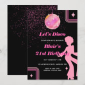 Retro Hippie 70's Groovy Birthday Party Kaart (Voorkant / Achterkant)