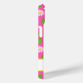 Retro Hippie Bloemen Madeliefje Patroon Case-Mate iPhone Case (Achterkant / Rechts)
