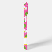 Retro Hippie Bloemen Madeliefje Patroon Case-Mate iPhone Case (Achterkant / Rechts)