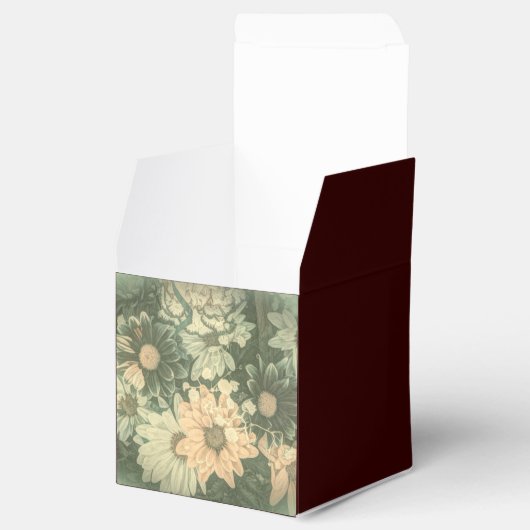 retro hippie bohemian zomerdagbruiloft bedankdoosjes (Geopend)