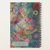 Retro Hippie: een spiraalvormig Notitieboek (Achterkant)