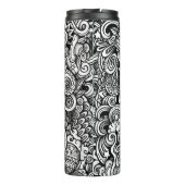 Retro Hippie en Cool Thermosbeker (Achterkant)