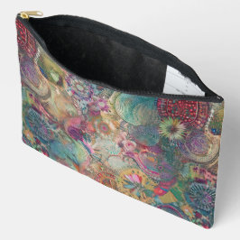 Retro Hippie: Fantasie Zippered Pouch Etui