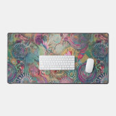 Retro Hippie: Fantasy Desk Mat (Keyboard & Muis)
