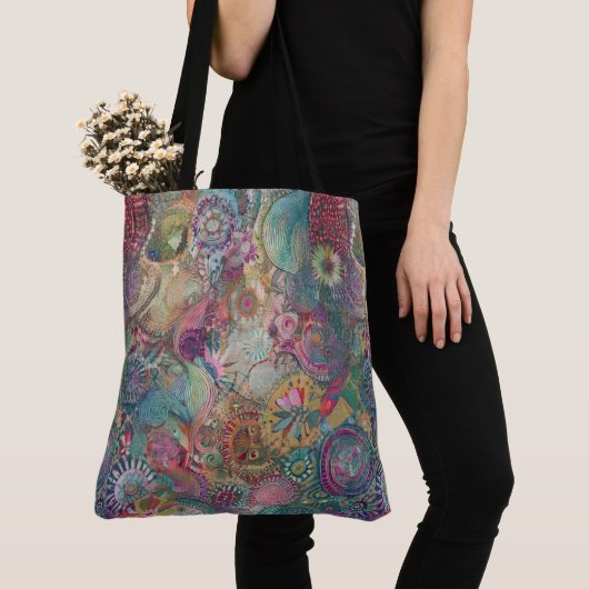 Retro Hippie: Fantasy Tas (Dichtbij)