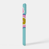 Retro Hippie Flora iPhone 15 Case (Rechterkant)