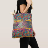 Retro Hippie: Floral Fantasy Tas (Dichtbij)