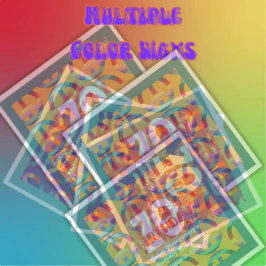 Retro Hippie Flower 1960's 70ste verjaardag Servet