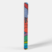 Retro Hippie Flower Art Case-Mate iPhone Case (Achterkant / Rechts)