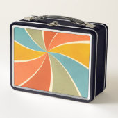Retro Hippie Gemengde Verf Stijl Wervelingen Patro (Voorkant)