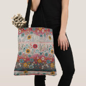 Retro Hippie: Patchwork Garden Tas (Dichtbij)