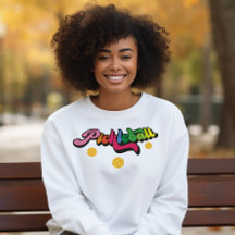 Retro Hippie Pickleball liefhebber