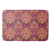 Retro Hippie: Roze Reisbadmat Badmat (Voorkant)