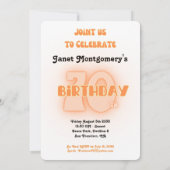 Retro Hippie Sunrise aangepaste verjaardag Kaart (Achterkant)