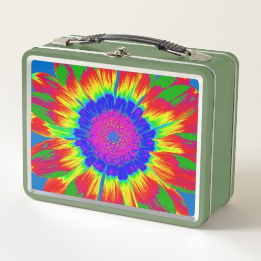 RETRO HIPPIE TIE DYE LUNCHBOX (Voorkant)