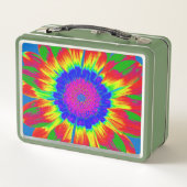 RETRO HIPPIE TIE DYE LUNCHBOX (Achterkant)