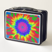 RETRO HIPPIE TIE DYE LUNCHBOX (Voorkant)