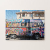 RETRO HIPPIE VAN 1960s JIGSAW PUZZLE Legpuzzel (Horizontaal)