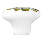 Retro Hippie Vrede Daisy Bloemenland Keramische Knop (Zijkant)