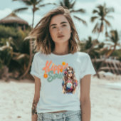 Retro Hippie Ziel Tri-Blend Shirt