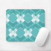 Retro Hipster Mousepad, Blauwgroen Muismat (Met muis)