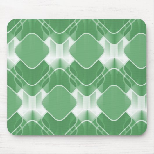 Retro Hipster Mousepad, Green Muismat (Voorkant)