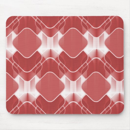 Retro Hipster Mousepad, Red Muismat (Voorkant)