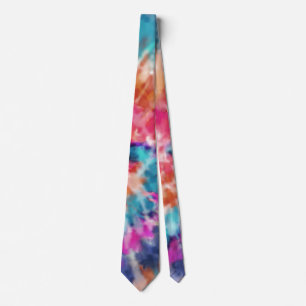 *~* Retro Hipster Rainbow Psychodelic Tie stropdas