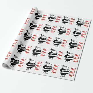 Retro Ho Ho Santa | Papier voor onmiddellijke verp