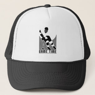Retro Hockey Game Time Sportfan Streetwear Trucker Pet